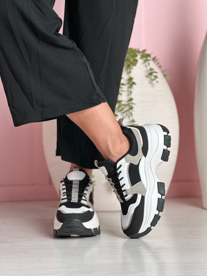 KYOTO NEGRO CON BEIGE